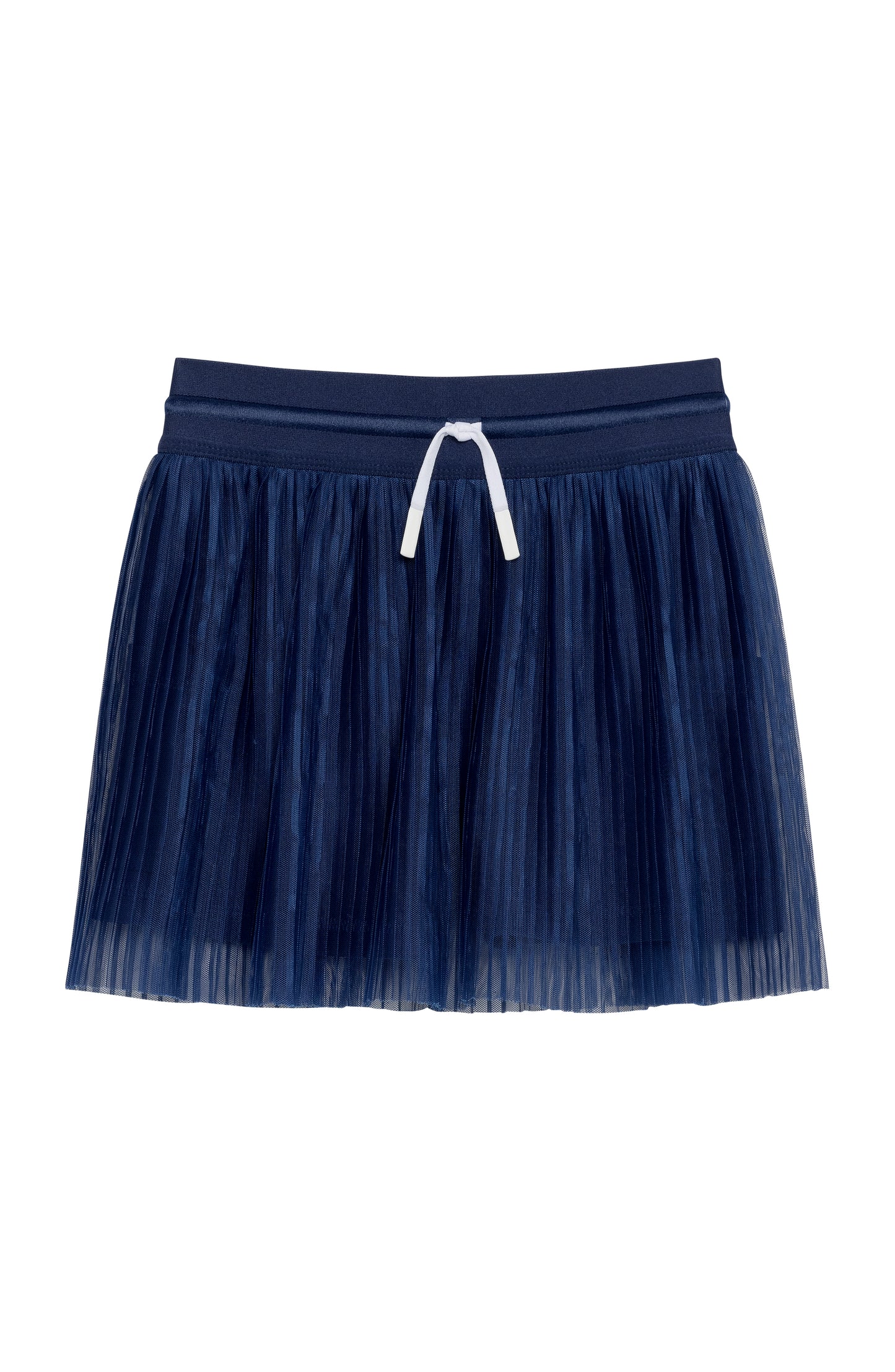 Navy Pleated Skort - Girls
